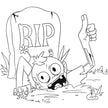 Halloween Coloring Book for Kids (Spiral Edition)