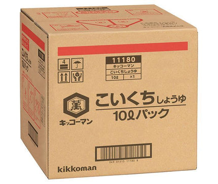 Sauce soja Kikkoman Koikuchi pack 10L x 1 boîte 