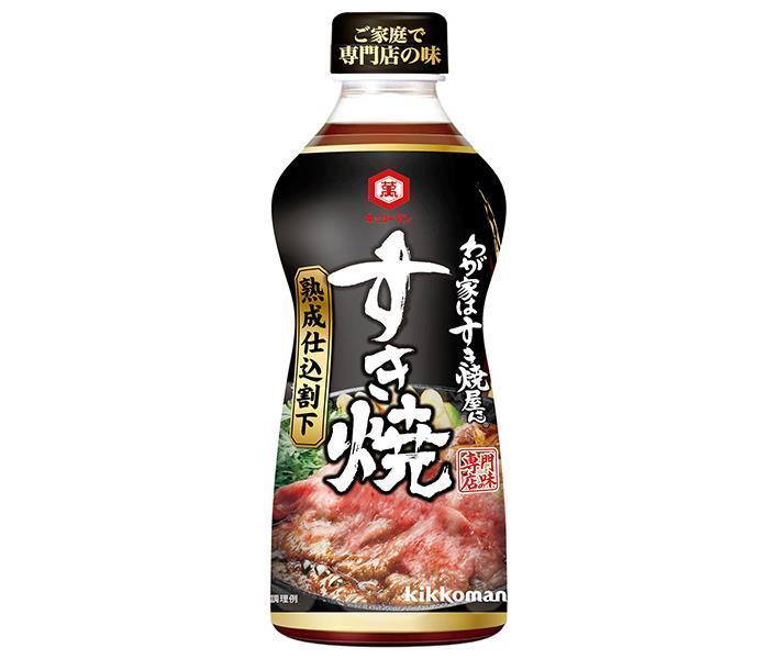 [11/25~ 10% off all products!!] Kikkoman Our Home is a Sukiyaki Shop Matured Sukiyaki Base 500ml PET Bottle x 12 Bottles