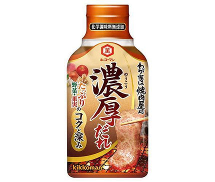 Kikkoman Our House is a Yakiniku Restaurant Rich Sauce 210g x 12 bottles 