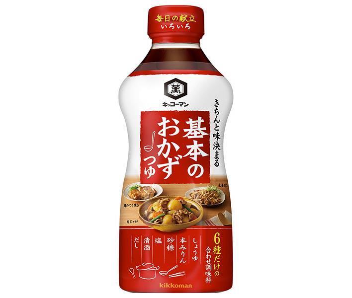 キッコーマン 基本のおかず つゆ 500mlペットボトル×12本入