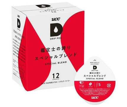 UCC DRIP POD(ドリップポッド) 鑑定士の誇り スペシャルブレンド 12P×12箱入