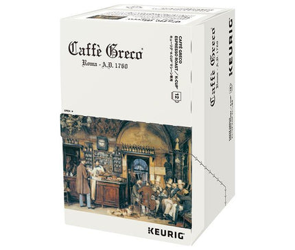 UCC Keurig Cartouche K-Cup Pack Café Greco Espresso Roast 12P x 8 Boîtes 