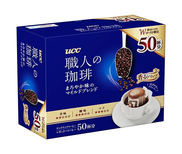 UCC 職人の珈琲 ドリップコーヒー まろやか味のマイルドブレンド (7g×50P)×6箱入