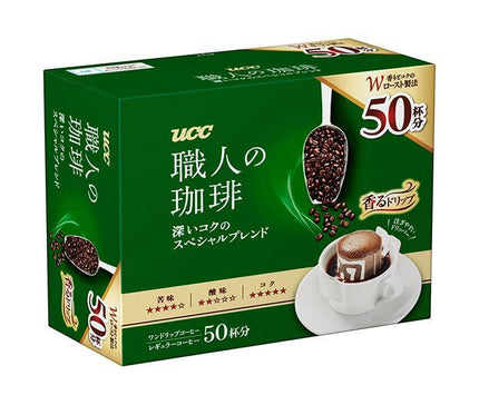 UCC Artisan Coffee Drip Coffee Mélange spécial riche et profond (7g x 50P) x 6 boîtes 