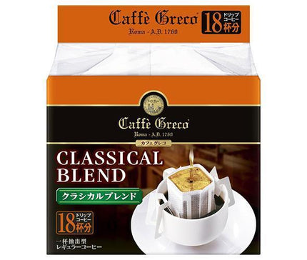 UCC Café Greco Drip Coffee Mélange classique (7g x 18P) x 12 (6 x 2) Boîte 