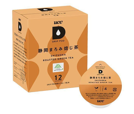 UCC DRIP POD Shizuoka Maromi Hojicha 12P x 12 boîtes 