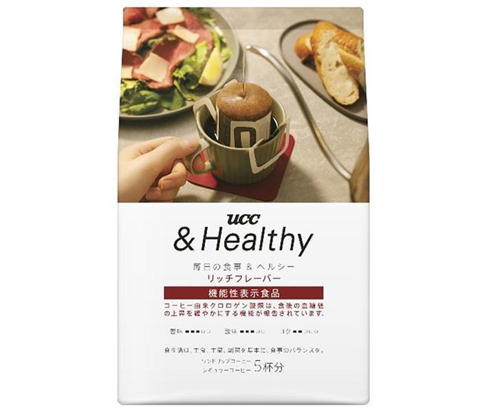 UCC &Healthy Rich Flavor One-Drip Coffee (12g x 5P) x 12 boxes