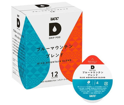 UCC DRIP POD Blue Mountain Blend 12P x 12 boîtes 