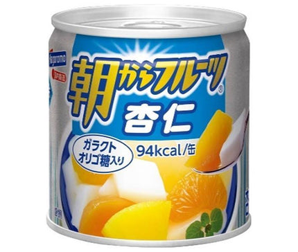 Hagoromo Foods Morning Fruits Apricot Kernel 190g Can x 24 pieces 