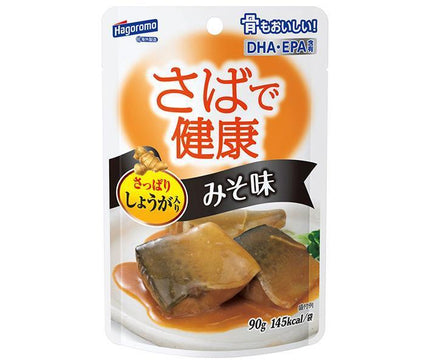 Hagoromo Foods Healthy Mackerel Miso Flavor 90g Pouch x 12 pieces 