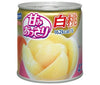 Hagoromo Foods Lightly Sweet White Peach 295g Can x 24 Cans 