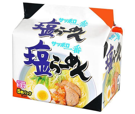 Sanyo Foods Sapporo Ichiban Salt Ramen Pack de 5 repas x 6 pièces 