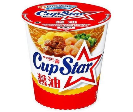 Sanyo Foods Sapporo Ichiban Cup Star Sauce soja 71 g x 12 pièces 