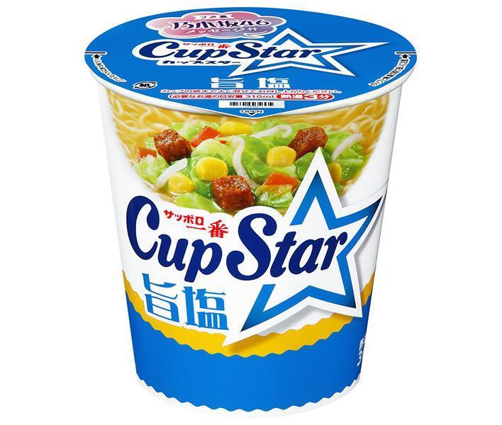 [11/25~ 10% off all products!!] Sanyo Foods Sapporo Ichiban Cup Star Umami Salt 75g x 12 pieces