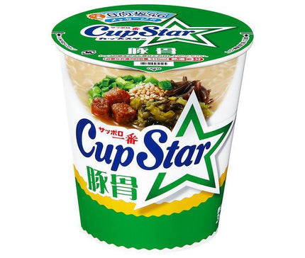 Sanyo Foods Sapporo Ichiban Cup Star Tonkotsu 75g x 12 pièces 