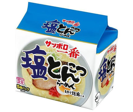 Sanyo Foods Sapporo Ichiban Salt Tonkotsu Ramen 5 meal pack x 6 pieces 
