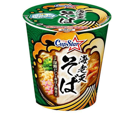 サンヨー食品 サッポロ一番 カップスター 海老天そば 66g×12個入