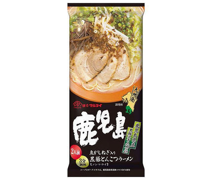 Marutai Kagoshima Black Pork Tonkotsu Ramen 185g x 15 packs 