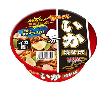 Tokushima Flour Mill Kinchan Squid Fried Noodles 129g x 12 pieces 