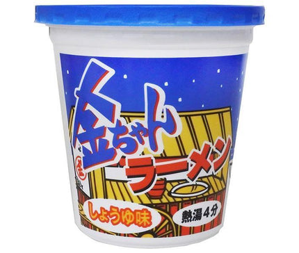 Tokushima Flour Mills Kinchan Ramen Cup Soy Sauce Flavor 71g x 12 pieces 