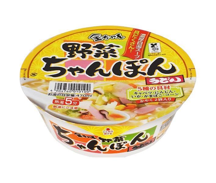 Tokushima Flour Mill Kinchan Vegetable Chanpon Udon 97g x 12 pieces 