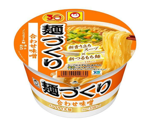 Toyo Suisan Maruchan Noodle Making Mixed Miso 104g x 12 pièces 