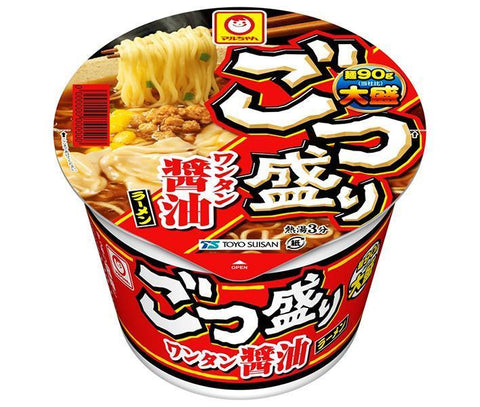 Toyo Suisan Maruchan Gotsumori Wonton Soy Sauce Ramen 117g x 12 pieces 
