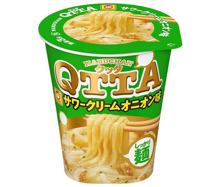 東洋水産 MARUCHAN QTTA(マルチャン クッタ) サワークリームオニオン味 82g×12個入
