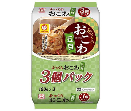 [11/25~ 10% off all products!!] Toyo Suisan Fluffy Okowa Gomoku 3-pack (160g x 3) x 8 packs