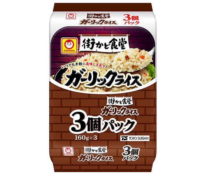 [11/25~ 10% OFF all products!!] Toyo Suisan Machikado Shokudo Garlic Rice 3-pack (160g x 3) x 8 pieces