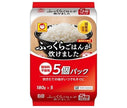 [11/25~ 10% off all products!!] Toyo Suisan Fluffy Rice Cooked 5-pack (180g x 5) x 4 packs