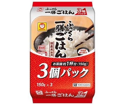 [11/25~ 10% off all products!!] Toyo Suisan Fluffy One Bowl Rice 3-pack (150g x 3) x 8 packs