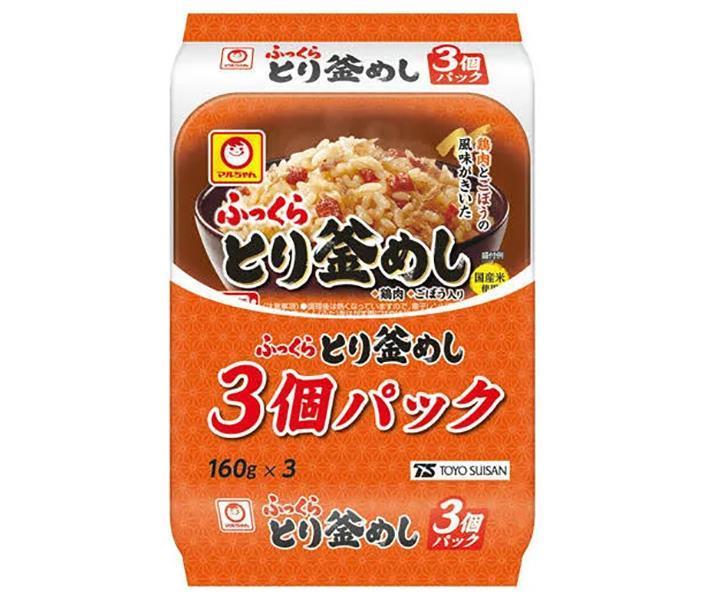 [11/25~ 10% off all products!!] Toyo Suisan Fluffy Chicken Kamameshi 3-pack (160g x 3) x 8 packs