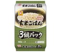 [11/25~ 10% OFF all products!!] Toyo Suisan Brown Rice 3-pack (160g x 3) x 8 packs