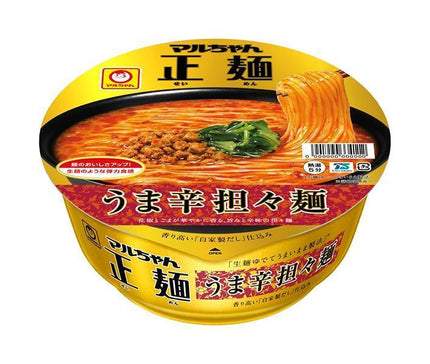 東洋水産 マルちゃん正麺 カップ うま辛担担麺 126g×12個入
