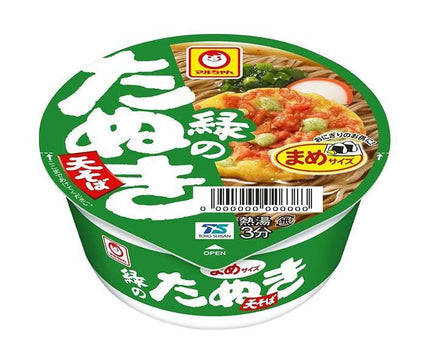 東洋水産 マルちゃん 緑のまめたぬき天そば（西向け） 45g×24(12×2)個入
