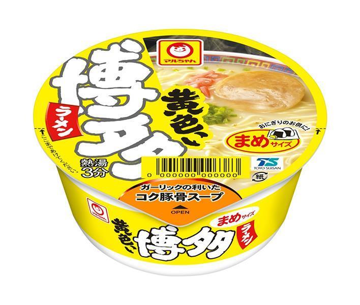 東洋水産 マルちゃん 黄色いまめ博多ラーメン 37g×12個入