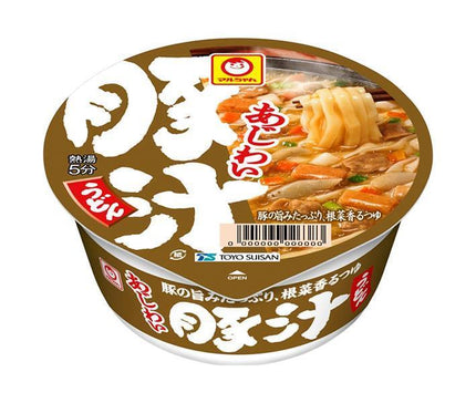 Toyo Suisan Maruchan Ajiwai Tonjiru Udon 109g x 12 pièces 