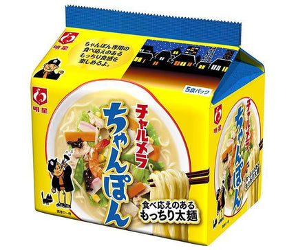 明星食品 チャルメラ ちゃんぽん 5食パック×6個入