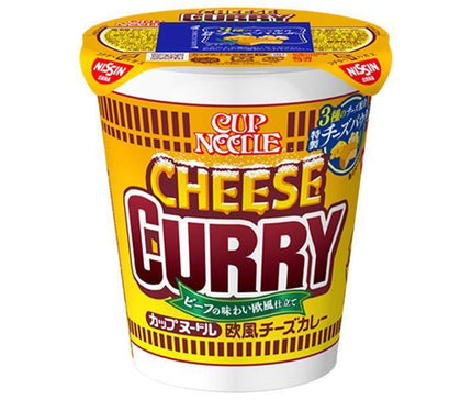 Nissin Foods Cup Noodle Fromage Européen Curry 85g x 20 pièces 