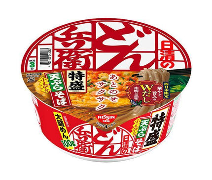 日清食品 日清のどん兵衛 特盛天ぷらそば [西] 142g×12個入