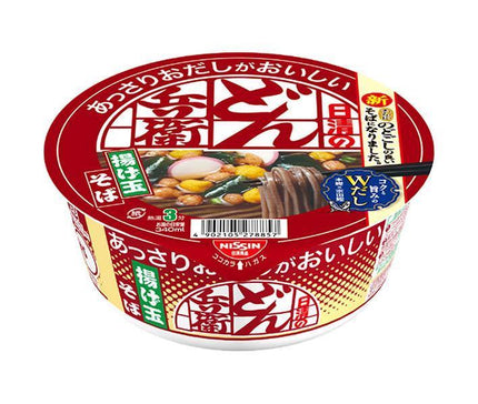 Nissin Foods Donbei Agetama Soba simple et délicieux de Nissin 70g x 12 pièces 