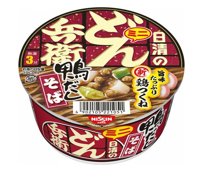 Nissin Foods Nissin Donbei Canard Soba Mini 46 g x 24 (12 x 2) pièces 