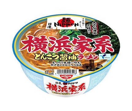 日清食品 麺ニッポン 横浜家系とんこつ醤油ラーメン 119g×12個入