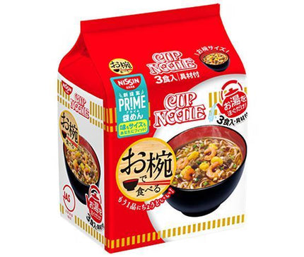 日清食品 お椀で食べるカップヌードル 3食パック×9袋入
