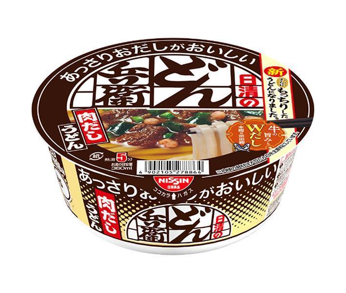 Nissin Foods Donbei Nikudashi Udon simple et délicieux de Nissin 72 g x 12 pièces 