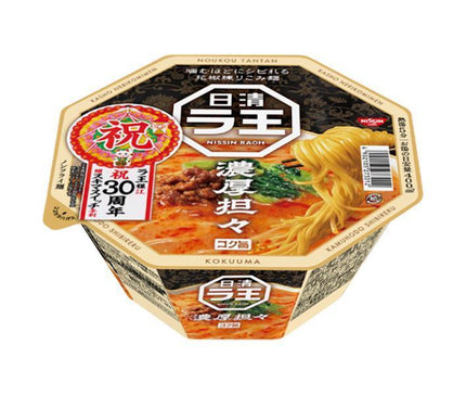 日清食品 日清 ラ王 焙煎ごま担々 128g×12個入