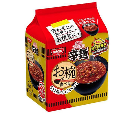 日清食品 お椀で食べる カップヌードル 辛麺 3食パック×9袋入