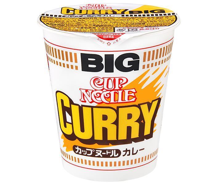 Nissin Foods Cup Noodles Curry Big 120g x 12 pièces 